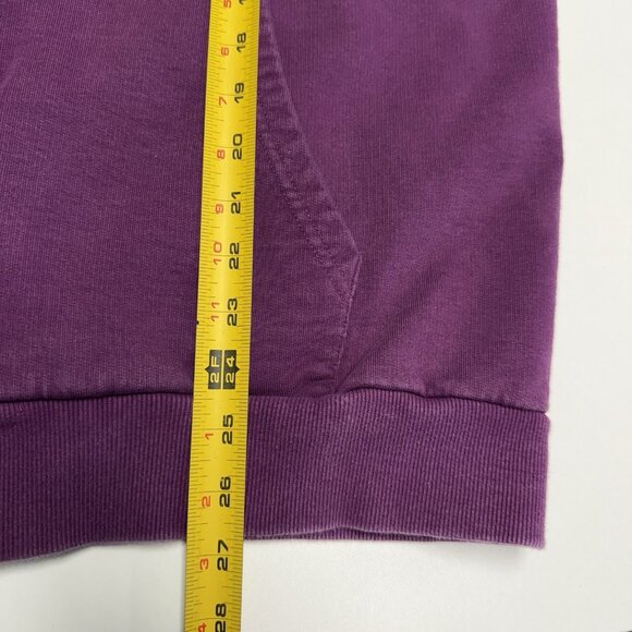 Juvenile Purple Inferno Hoodie Sweatshirt L 23.5x26.5 Embroidered Grunge - Picture 11 of 11